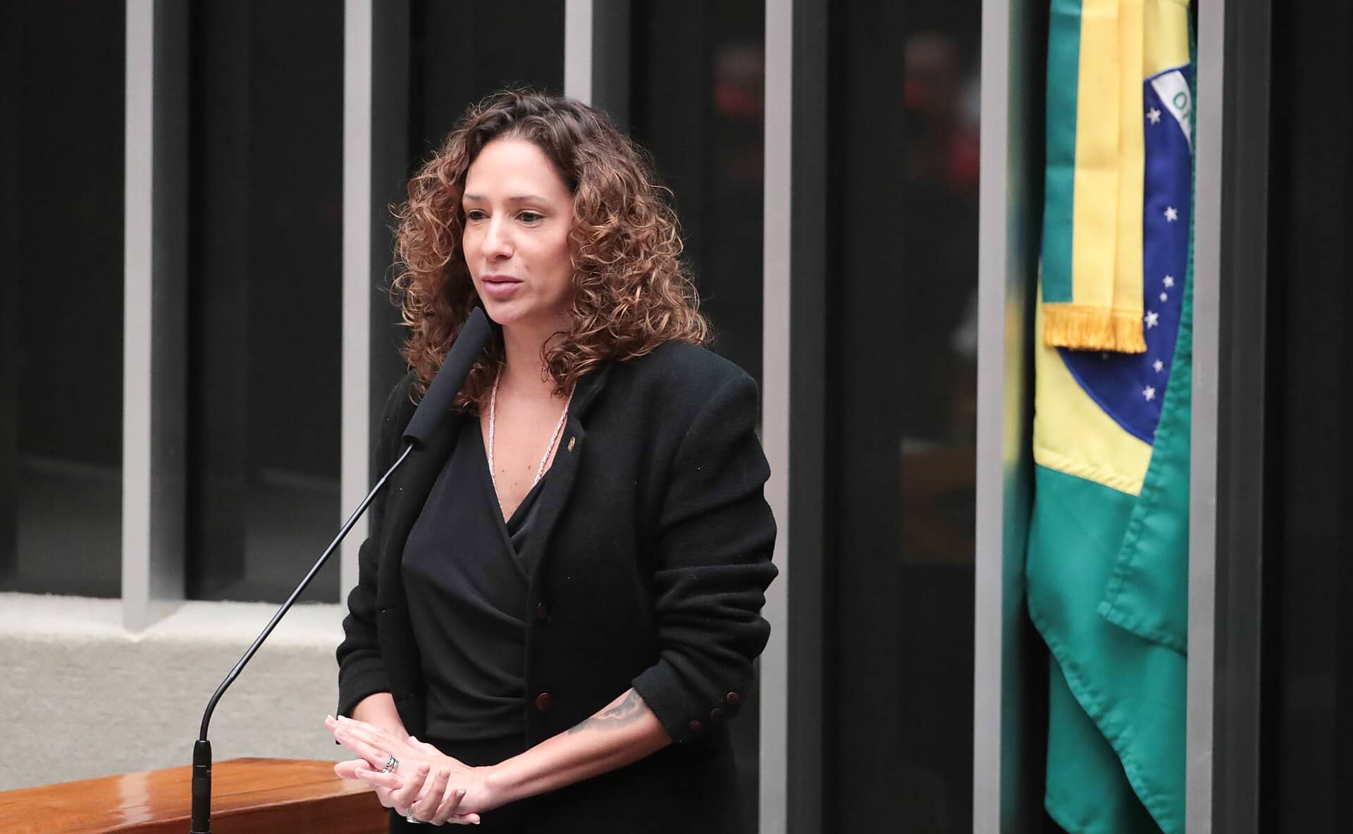 Plenário da Câmara dos Deputados, no Congresso Nacional