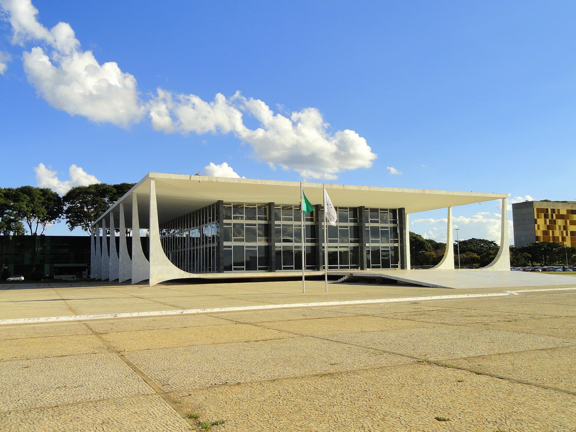 Fachada do edifício do Supremo Tribunal Federal, em Brasília